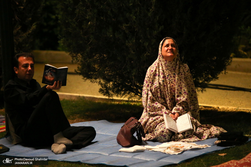 احیای شب بیست و یکم ماه مبارک رمضان در دانشگاه تهران