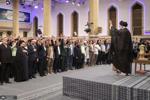 دیدار کارگزاران حج با رهبر معظم انقلاب