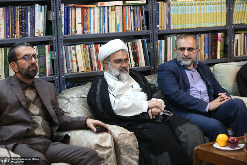 دیدار دست اندرکاران هفته فرهنگی بر استان آفتاب با سید حسن خمینی