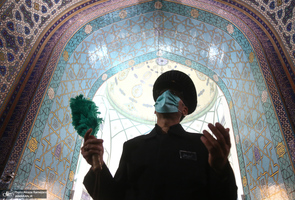 مراسم احیای شب بیست و یکم ماه رمضان در حرم مطهر امام رضا (ع)