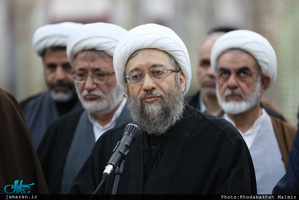 تجدید میثاق رئیس قوه قضائیه و مسئولان عالی قضایی با آرمان‌های امام خمینی(س) 