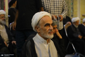 مراسم بزرگداشت همسر مرحوم آیت الله سید حسن طاهری خرم آبادی 