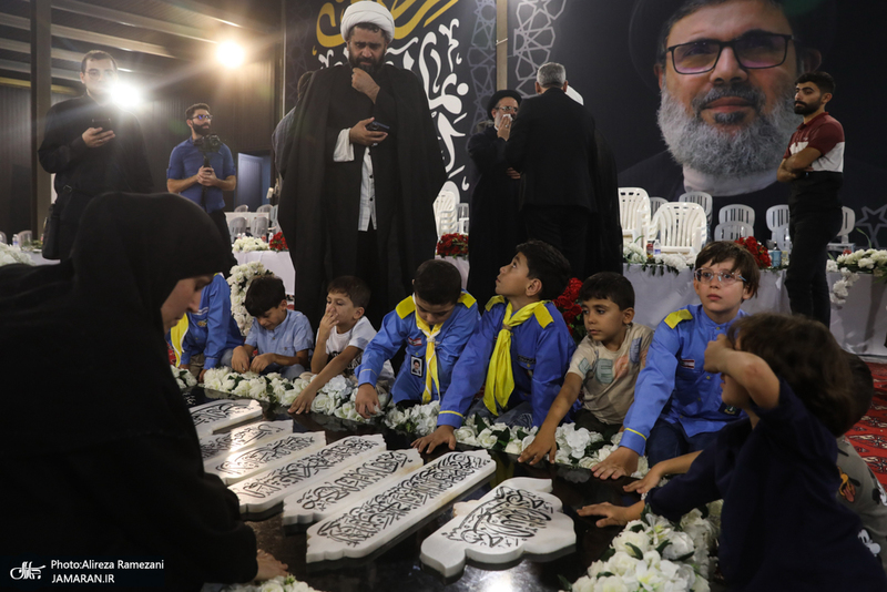 مراسم اولین سالگرد شهادت سید هاشم صفی الدین در دیر قانون لبنان