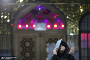 مراسم شب بیست و سوم ماه مبارک رمضان در امام زاده پنج تن لویزان