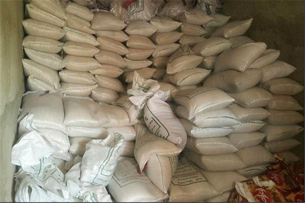 23 تن برنج قاچاق در کامیاران کشف شد