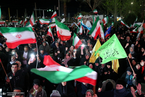 تجمع و راهپیمایی خودرویی در پرند