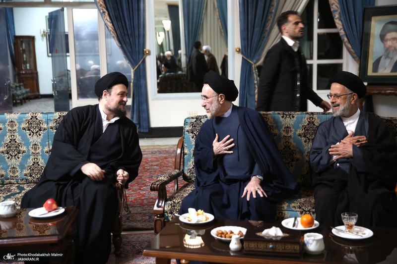 دیدار مجمع روحانیون مبارز و مجمع محققین حوزه علمیه قم با سید حسن خمینی