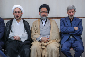 مراسم عزاداری حضرت سید الشهداء(ع) با حضور روحانی