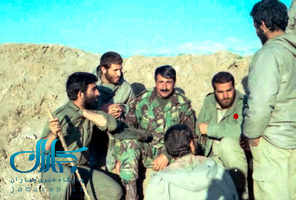 تصاویر دیده نشده از حضور سردار زاهدی در دوران دفاع مقدس