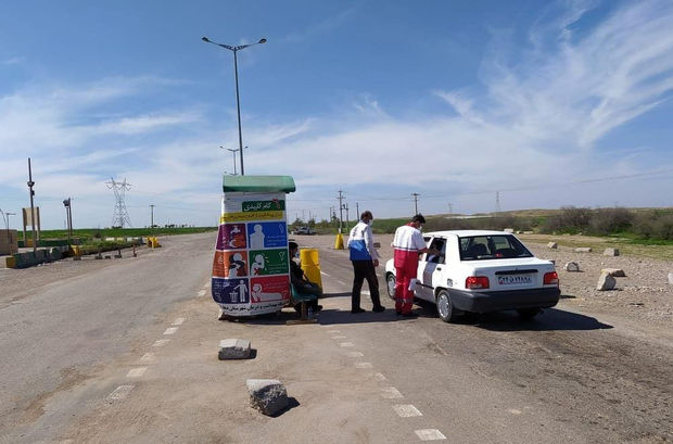 غربالگری بیش‌از ۱۲۶ هزار نفر در ورودی شهرهای سیستان و بلوچستان