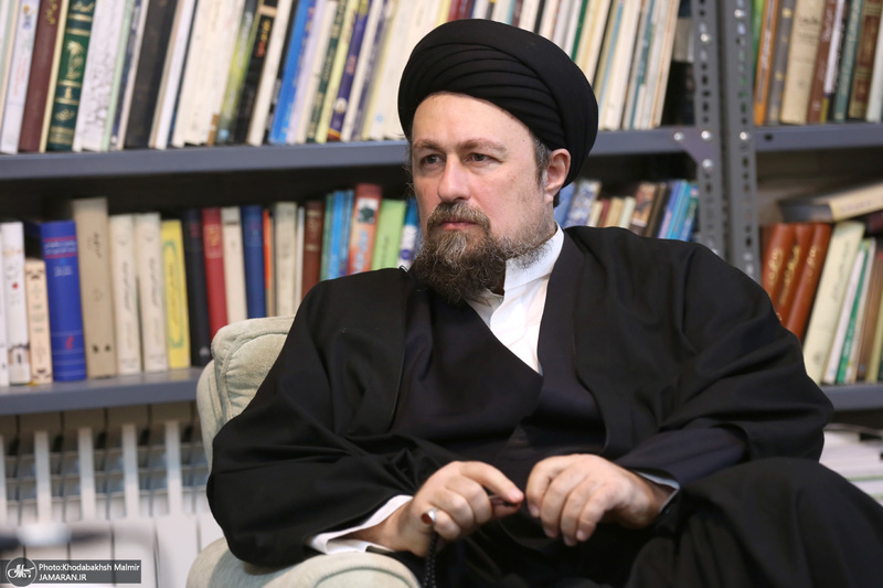 دیدار دست اندرکاران هفته فرهنگی بر استان آفتاب با سید حسن خمینی