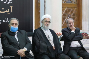 مراسم چهلمین شب درگذشت آیت الله العظمی سید محمدسعید حکیم در قم‎