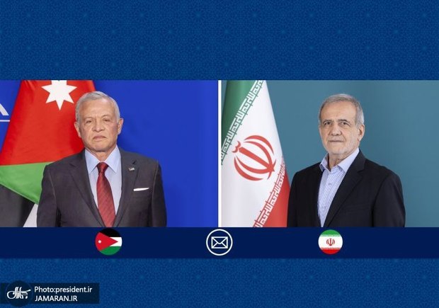 پزشکیان به پادشاه اردن تبریک گفت