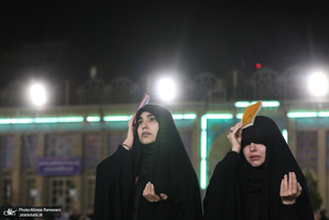 مراسم شب بیست و یکم ماه مبارک رمضان در حرم حضرت عبدالعظیم حسنی (س)