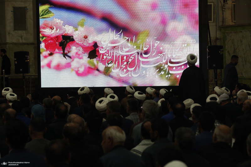 مراسم تحویل سال نو در حرم مطهر امام خمینی (س)