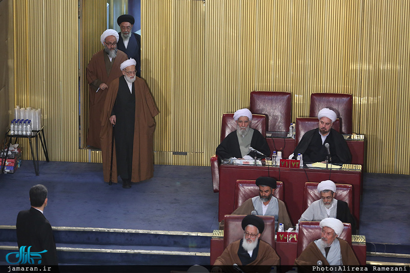 مراسم افتتاحیه دومین اجلاسیه رسمی مجلس خبرگان رهبری در دوره پنجم