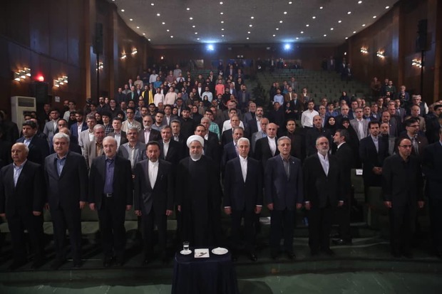 حضور رئیس جمهور در دانشگاه تهران+ عکس