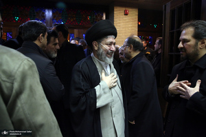 مراسم ترحیم مادر محمد شریعتمداری