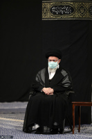 مراسم عزاداری شب عاشورای حسینی (ع) در حسینیه امام خمینی