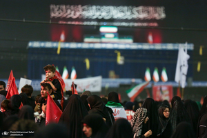 دومین روز مراسم وداع با رهبر شهید انقلاب در مصلای تهران