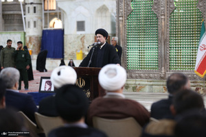 دیدار دبیرکل و کارکنان مجمع جهانی اهل بیت (ع) با سیدحسن خمینی