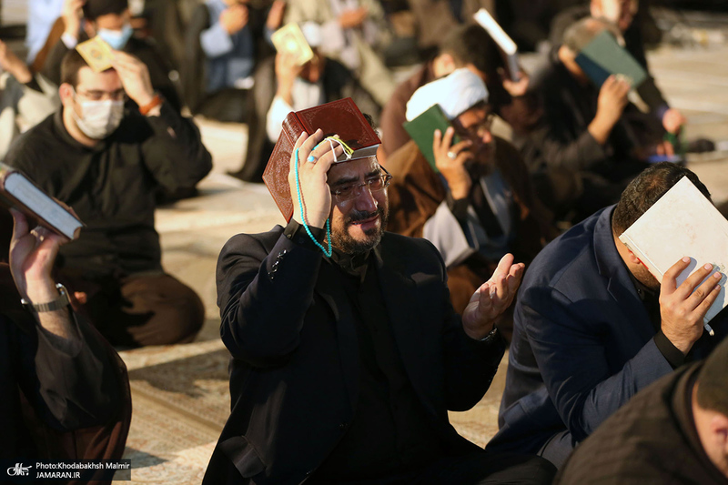 مراسم احیای شب نوزدهم ماه رمضان در حرم امام خمینی (س) -2