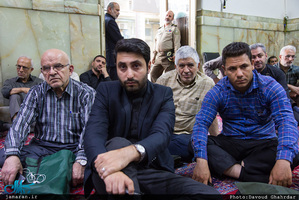 مراسم گرامیداشت شهدای حمله تروریستی اهواز در مسجد ارگ تهران