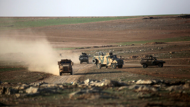 خروج نیروهای ترکیه از مواضع خود در شمال شرق سوریه 