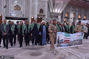 تجدید میثاق بسیجیان شهرستان زرندیه با آرمان های امام خمینی (س)