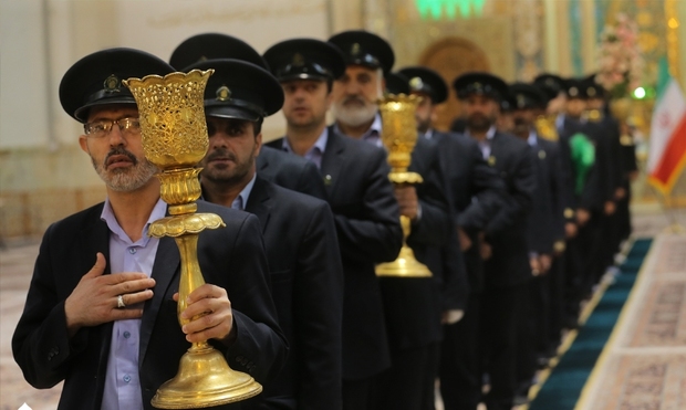 آیین خطبه خوانی در حرم حضرت معصومه(س) برگزار شد