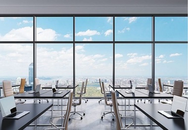 پنجره‌های هوشمندی که با نور خورشید اینترنت بی سیم تولید می کنند