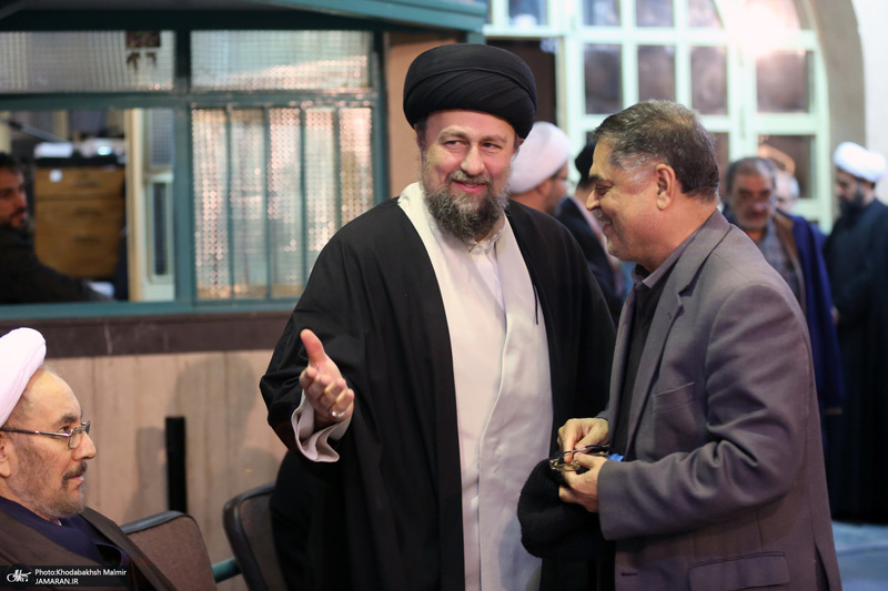 مراسم ختم مرحوم حجت الاسلام و المسلمین صالحی منش در حسینیه جماران