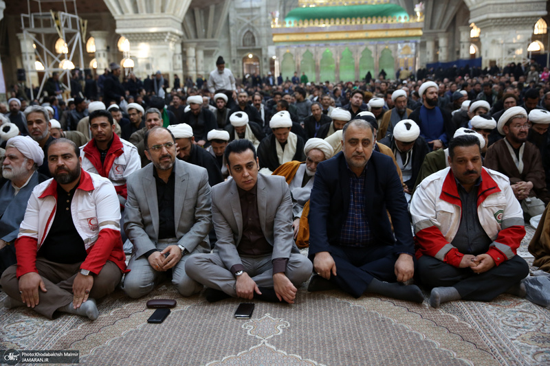 مراسم شهادت حضرت فاطمه الزهرا (س) در حرم مطهر امام خمینی (س)