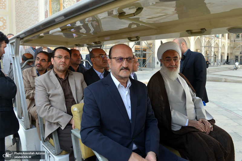 تجدید میثاق امام جمعه و استاندار قزوین با آرمان های حضرت امام(س)