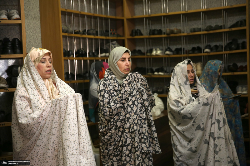 اقامه نماز عید سعید فطر در حسینیه شماره 2 جماران