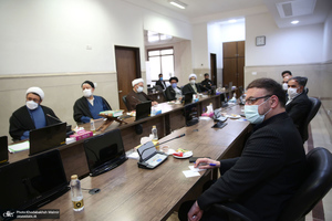 دیدار سرپرست موسسه تنظیم و نشر آثار امام خمینی(ره) با آیت الله اعرافی