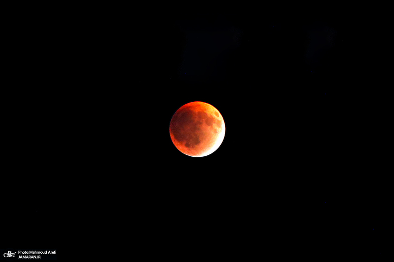 ماه+گرفتگی+امشب+آسمان+تهران