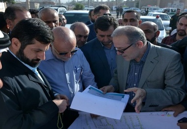 بازدید وزیر نفت از منطقه ملاشیه اهواز