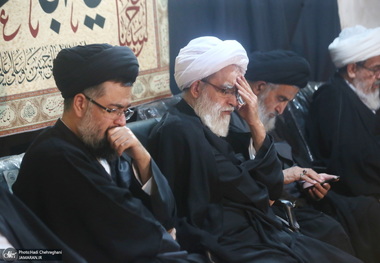 عزاداری دهه اول ماه صفر در بیت مرحوم آیت الله نصرالله شاه آبادی‎ (ره)