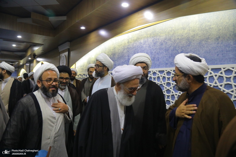 مراسم روز معلم و تجلیل از اساتید حوزوی در مجتمع آموزشی پژوهشی ائمه اطهار (ع)‎