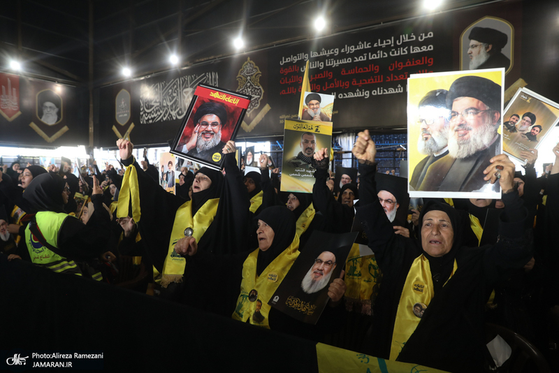 مراسم اولین سالگرد شهادت سید حسن نصرالله-1