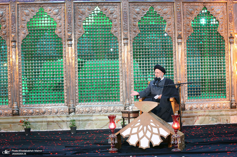 مراسم احیای شب بیست و سوم ماه مبارک رمضان در حرم امام خمینی(س)