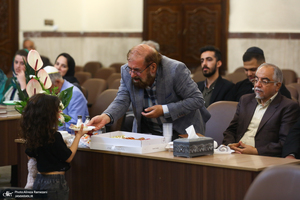 مراسم بزرگداشت حضرت امام خمینی (س) در کنیسه یوسف آباد