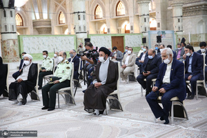 تجدید میثاق رئیس و اعضای دوره جدید شورای اسلامی شهر تهران با آرمان های امام خمینی(س)