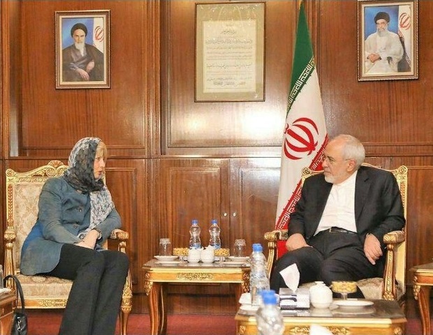 رایزنی معاون موگرینی با ظریف در تهران