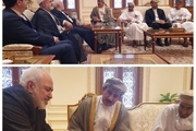 دیدار ظریف و وزیر دفتر سلطان قابوس در مسقط