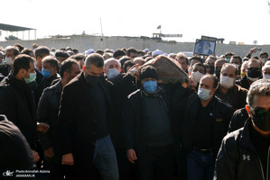 مراسم تشییع و خاکسپاری مرحوم حجت الاسلام و المسلمین سید رضا حسینی امین