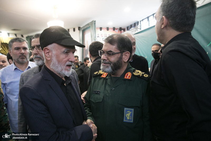 مراسم چهلمین روز شهادت سپهبد حسین سلامی