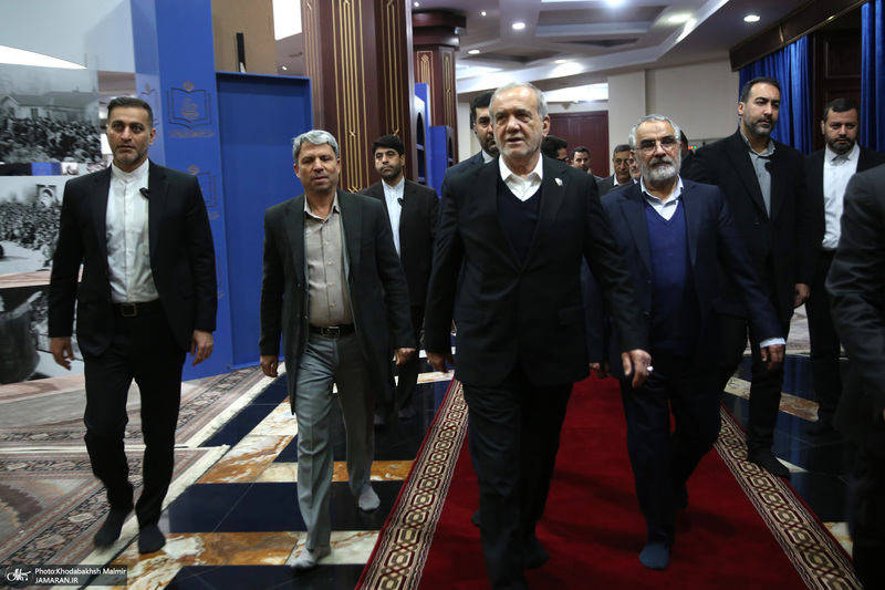 در حاشیه تجدید میثاق اعضای هیئت دولت با آرمان های امام خمینی