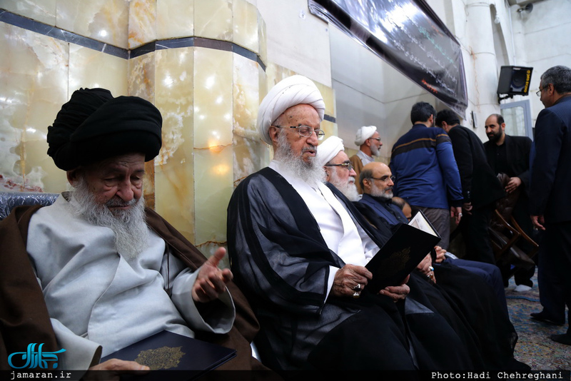 مراسم بزرگداشت آیت الله نصرالله شاه آبادی(ره) در مسجد اعظم قم